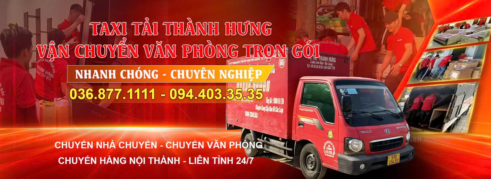 Chuyển văn phòng trọn gói tại Hà Nội